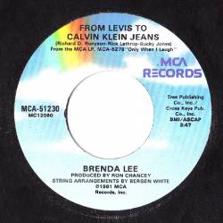 Brenda Lee : From Levis to Calvin Klein Jeans